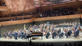 Curtain Call Emanuel Ax in Anders Hillborg Eun Sun Kim conducts Sibelius and Rachmaninoff 22324 [upl. by Ileray]