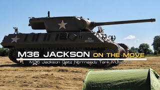 M36 Jackson tank destroyer  Normandy Tank Museum [upl. by Myrilla853]