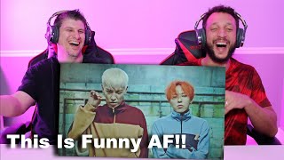 CRAZY REACTION TO BIGBANGGDampTOP  쩔어ZUTTER MV [upl. by Adnirb]