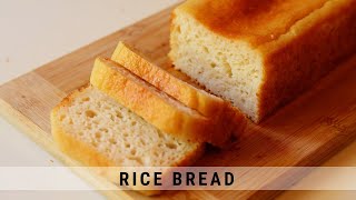 Turn Rice into Fluffy Bread  Easy No Knead Blender Rice Bread [upl. by Zins653]