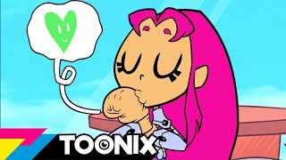 Teen Titans Go  Parasiten Perry  Toonix Danmark 🇩🇰 [upl. by Eelra]