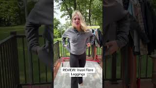 REVIEW Vuori Flare Leggings Vuori Lululemon AllysCloset d23 breakdancing itendswithus [upl. by Nailliw]