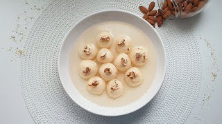 Easy Homemade Rasgulla  Recipe for Beginners  Step by Step [upl. by Sass624]