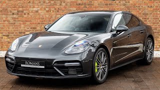 2018 Porsche Panamera Turbo S EHybrid  Volcano Grey  Walkaround Interior amp Exhaust Sound [upl. by Rotce]