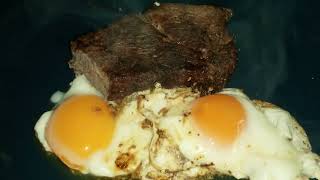 Fillet Steak and Eggs Carnivore  PLEASE SUBSCRIBE  Paris Ascot [upl. by Ericksen]