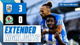 EXTENDED HIGHLIGHTS  Huddersfield Town 30 Blackburn Rovers [upl. by Negaet860]