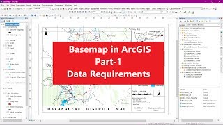 Basemap preparation in ArcGIS part1 Data Requirements and Downloading [upl. by Shugart]