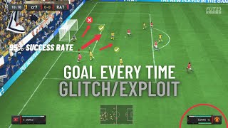 FIFA 23 BYLINE DRIVEN PASS TRICK META  USE BEFORE ITS PATCHED [upl. by Paik735]