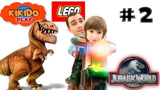 🦎LEGO JURASSIC WORLD 2 Прохождение Куда идти в Jurassic Park или Jurassic World  Кикидо Плей [upl. by Yrrep939]