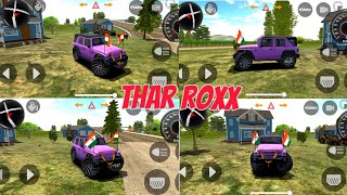 Thar ROXX Dollar song👿  Indian car simulator 3d  Android Gameplay [upl. by Stricklan254]