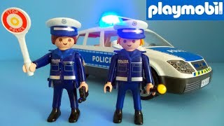 Playmobil Politieauto uitpakken en spelen [upl. by Devlen]