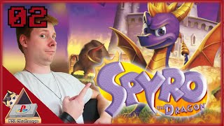 The Magic Crafters △ Spyro the Dragon △ Part 2 Longplay [upl. by Stegman]