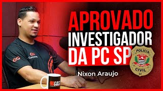 Aluno Aprovado Investigador de Polícia  Nixon Araujo [upl. by Gnouhp552]