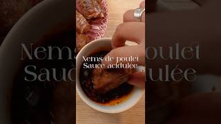 Nems au poulet et sauce acidulée [upl. by Odelinda389]