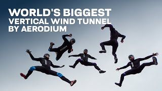 The worlds largest wind tunnel 2018 AERODIUM Peryton [upl. by Eirrehc11]