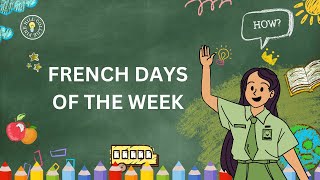 French Days of the Week [upl. by Attalanta]