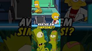 AVATAR EM SIMPSONS simpsons thesimpsons shorts homer bart [upl. by Noroj]