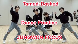 TamedDashed Dance Practice JUNGWON FOCUS  ENHYPEN [upl. by Ayle]