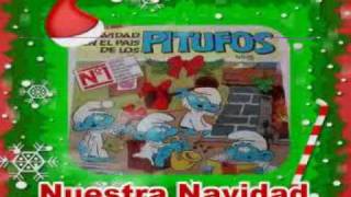 NUESTRA NAVIDAD Los Pitufos  Generación X [upl. by Hadik]