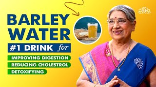 Barley water benefits How to make barley water Barley water for weight loss Barley water recipe [upl. by Tlevesor]