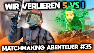 Wir BOTS verlieren ein 5 gegen 1  😁 CS2 MatchMaking Abenteuer 35 [upl. by Wasserman515]