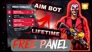 FREE PANEL PC GRATIS OB46 WALLHACK  SPEED SNIPER LIFETIME FREE FIRE 🎁 ANTI BAN 100  REDX CHEATS [upl. by Suedama]