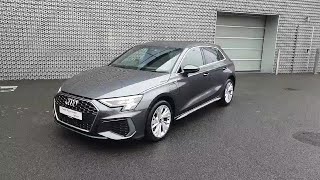 LL22RYD  2022 Audi A3 SPORTBACK TFSI E S LINE RefId 461512 [upl. by Marcus]