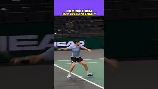 DOMINIC THIEM TOP LEVEL INTENSITY tennis shorts [upl. by Sofia]