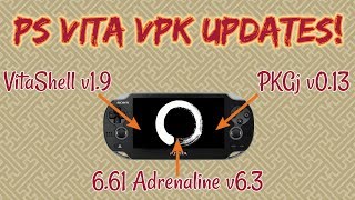 PS Vita VPK Updates  PKGj Vitashell and Adrenaline [upl. by Latsyek]