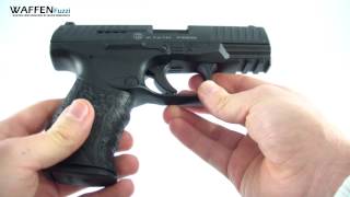 Walther PPQ M2 Schreckschusswaffe 9mm brüniert Gaswaffentest wwwwaffenfuzzide [upl. by Emile]