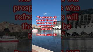 Proverbs 1125 NLT [upl. by Bullen180]