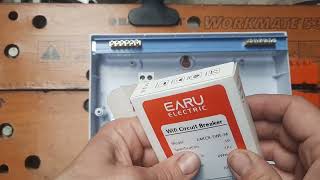 Unboxing EARU eWeLink WiFi Smart Circuit Breaker from Aliexpress [upl. by Rojas686]