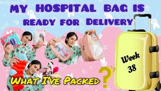 My Hospital Bag is Ready 😍 Late Post 😅 irushalivlogs [upl. by Asemaj58]