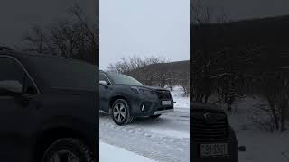 Subary Forester SK 25 Sunfull SF 982 12 degrees angle ice hill climb [upl. by Devlin]