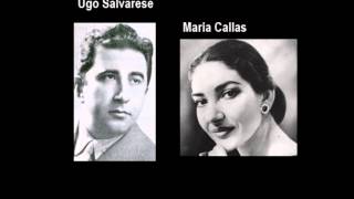 Maria Callas La Traviataquot Non sapete quele affettoquot Ugo Savarese baritone [upl. by Fowle]