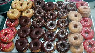 Donas para negocio glaseadas con chocolate y rellenas especial para iniciar tu negocio [upl. by Sibyls]