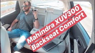 2019 Mahindra XUV300 Back Seat Comfort Hindi  English [upl. by Trebliw]