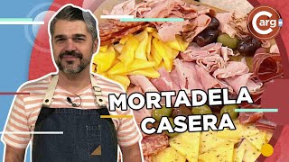 Cómo hacer MORTADELA CASERA [upl. by Ennaerb]