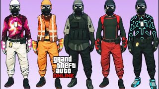 GTA 5 ONLINE  21 COMO OBTER VÃRIOS TRAJES MASCULINOS TRYHARD MODDED PELO MODO CRIADOR [upl. by Angell]