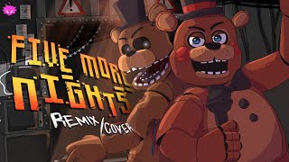 quotFive More Nightsquot FNAF 2 REMIXCOVER  Lyric Video [upl. by Dominga137]