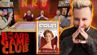 Lets Play COUP  Board Game Club [upl. by Harald]