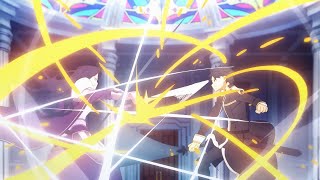 Sword Art Online Alicization  Integrity Knight Fanatio VS Kirito [upl. by Eal]