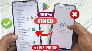 Youve caught up with everything notification 100 Fixed  Play Store Notification Problem [upl. by Pallua]