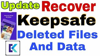 Keepsafe Deleted Data Recovery  Keepsafe Pro Free Download  How to Recover Deleted Files Update [upl. by Kathye]