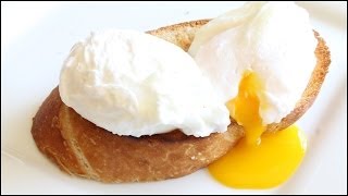 How To Perfectly Poach Eggs  Poached Eggs Recipe [upl. by Aseram752]