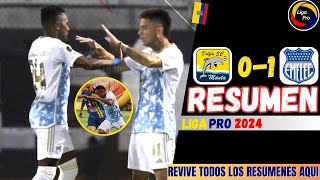 Delfin vs Emelec 01 Resumen COMPLETO  Liga Pro Ecuabet 2024 [upl. by Nelyahs]