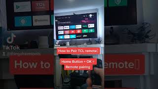 How to pair a TCL TV Remote in 31 seconds [upl. by Nosyerg]