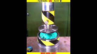 Old And New Iron Anvil Vs Hydraulic Press [upl. by Maurili887]