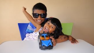 BATMANS BATMOBILE TOY REVIEW AND FUN PLAY [upl. by Sandry]