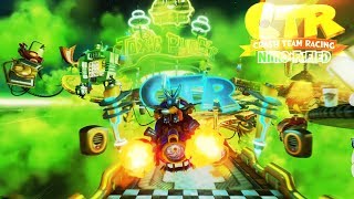 Crash Team Racing NitroFueled  New Track DRIVETHRU DANGER All shortcuts  CTR [upl. by Serge17]